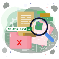 no data found